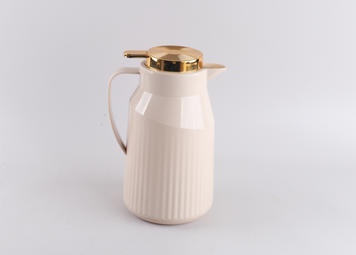 EJSHE 保温壶1L热水壶真空玻璃内胆按压轻便保温水壶批发外贸跨境详情3