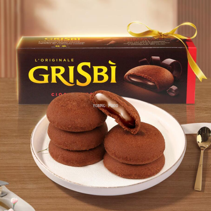 包邮！意大利维西尼格里斯夹心饼干135克 秋天的华尔兹休闲零食