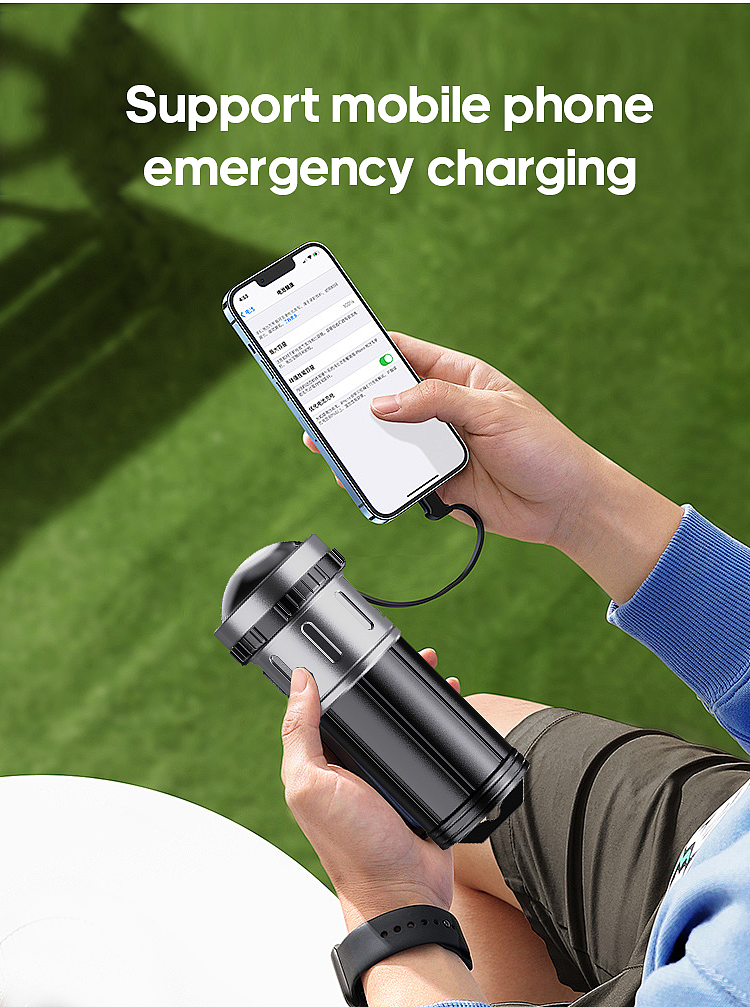 High-brightness outdoor chandeliers, camping headlamps, night fishing outdoor lighting fixtures, portable outdoor lighting equipment pic 7