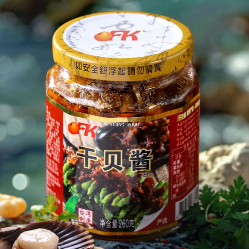 包邮 台湾进口OFK干贝酱260g洋什铺ARLA LILLEBROR海鲜海产品罐头产品图