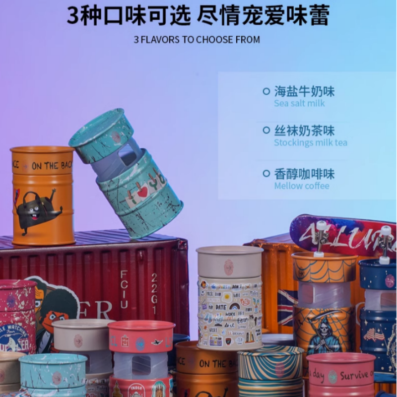 一件包邮批发 休闲零食糖果美食小吃巧克力麦肯棱角糖33g糖果