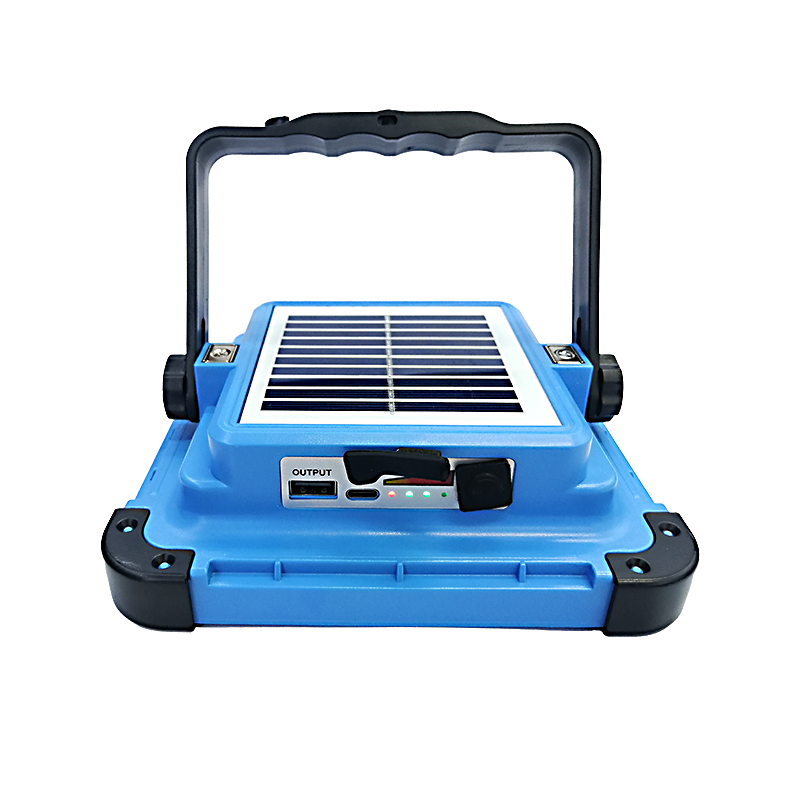 New cross-border solar outdoor lighting fixtures, camping lamps, solar floodlights, environmentally friendly and energy-saving outdoor lighting equipment, emergency lights details Picture