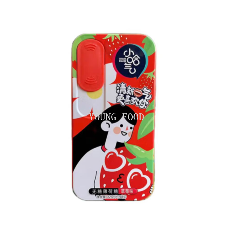 包邮！NAT&FROM口香糖清新口气小哈气无蔗糖水果花香味22g产品图