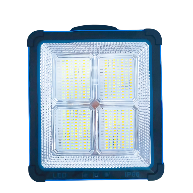 New cross-border solar outdoor lighting fixtures, camping lamps, solar floodlights, environmentally friendly and energy-saving outdoor lighting equipment, emergency lights Item Picture