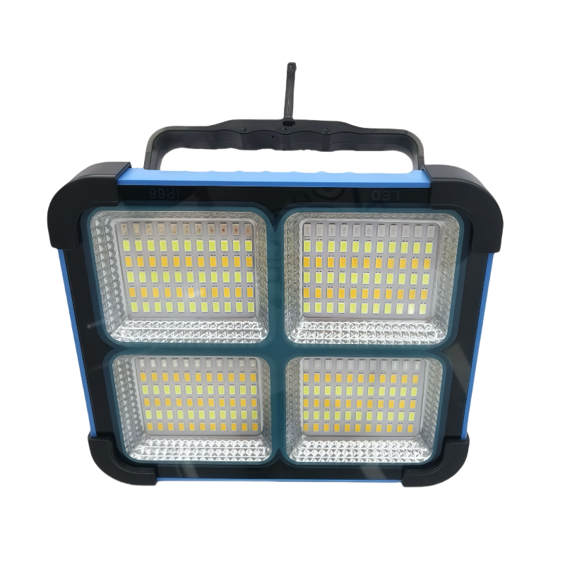 New cross-border solar outdoor lighting fixtures, camping lamps, solar floodlights, environmentally friendly and energy-saving outdoor lighting equipment, emergency lights