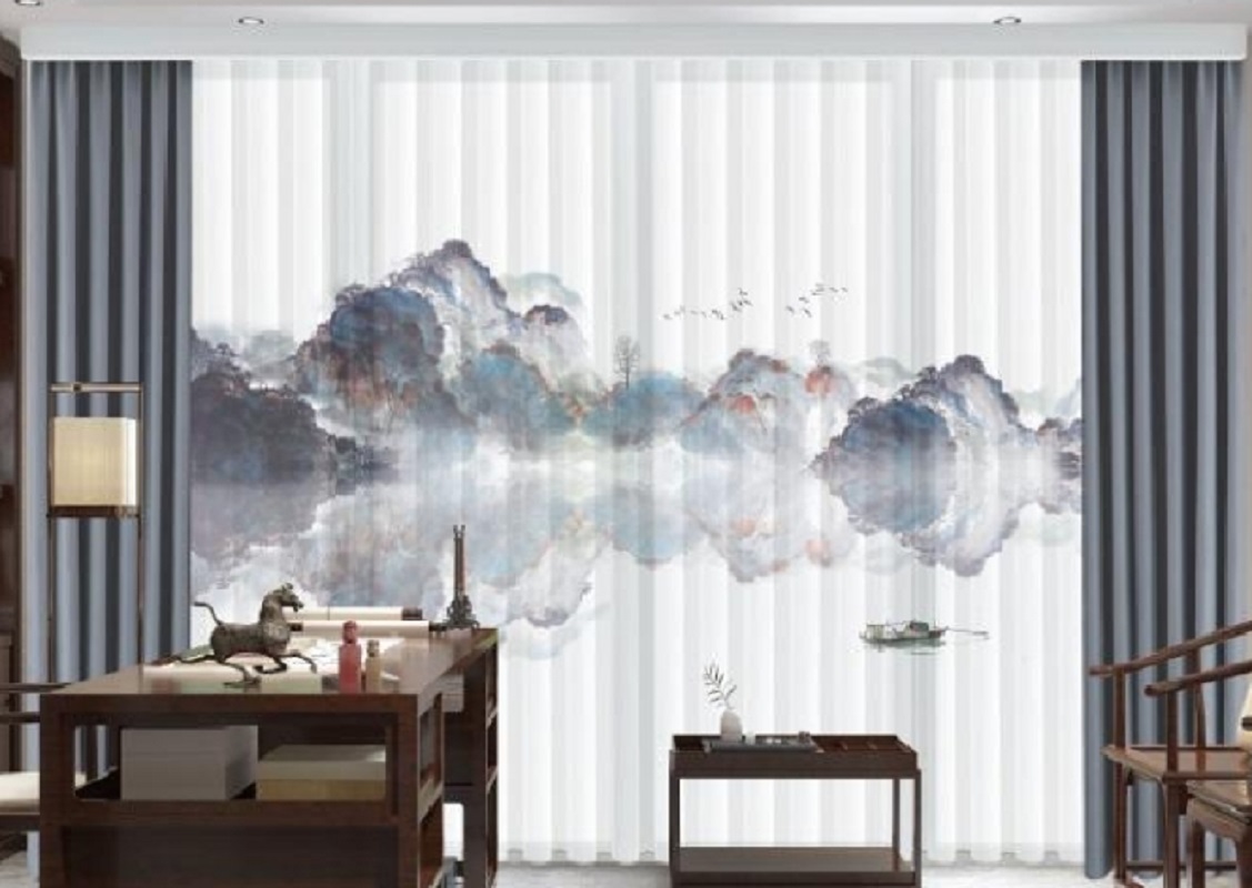 National trend style blackout curtains are available for wholesale or retail. Factory direct sales of new style curtains, Model 03