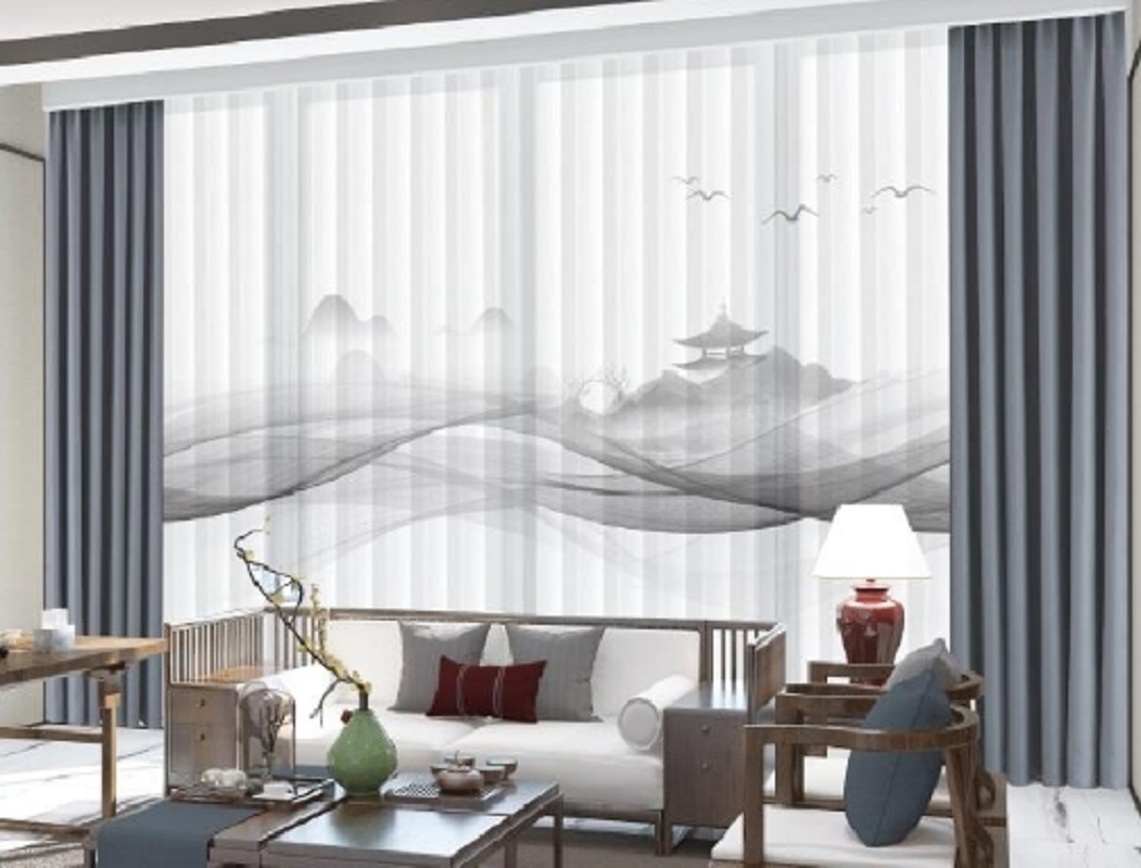 National trend style blackout curtains are available for wholesale or retail. Factory direct sales of new style curtains 04