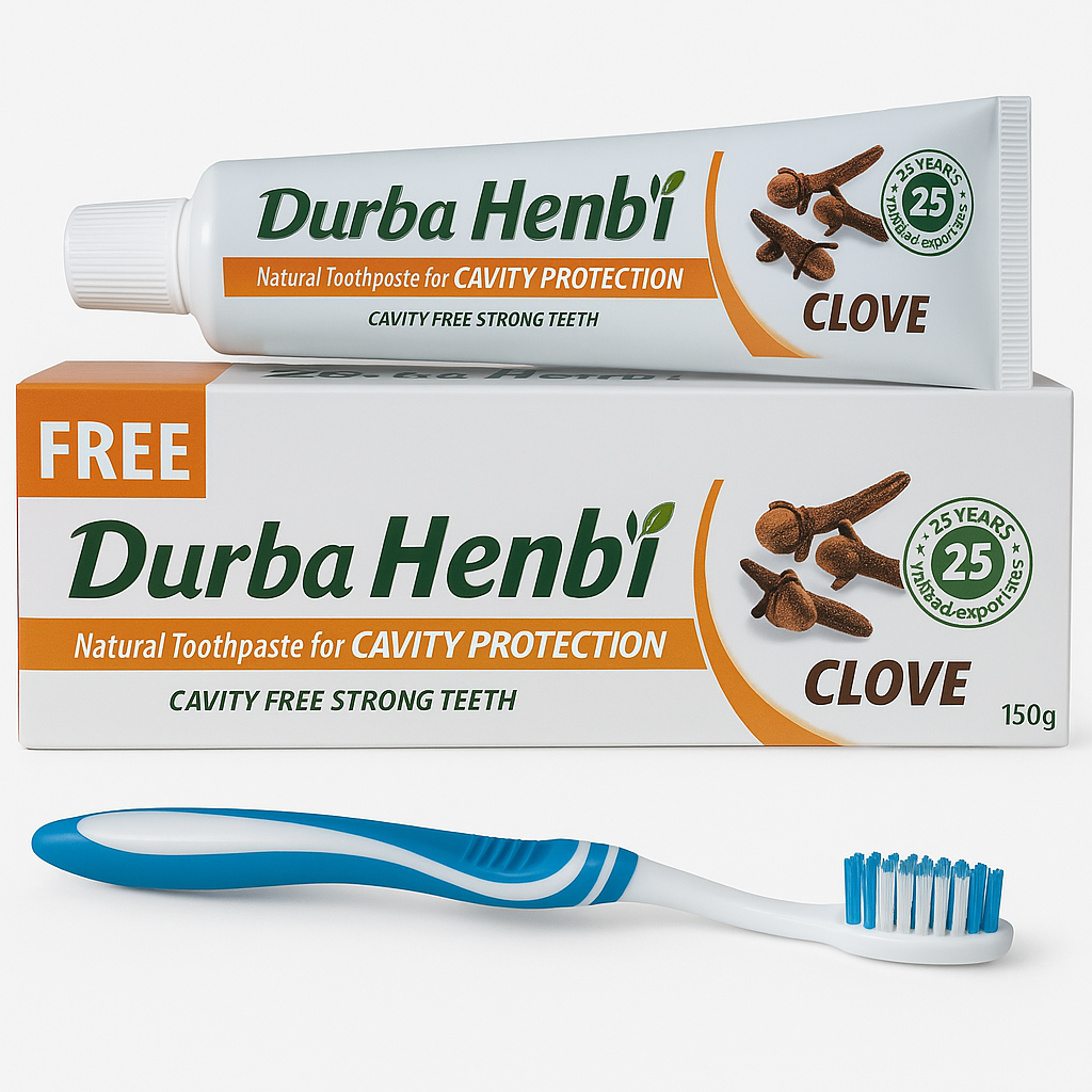Durba Henl · 150g Clove Toothpaste with Free Toothbrush details Picture