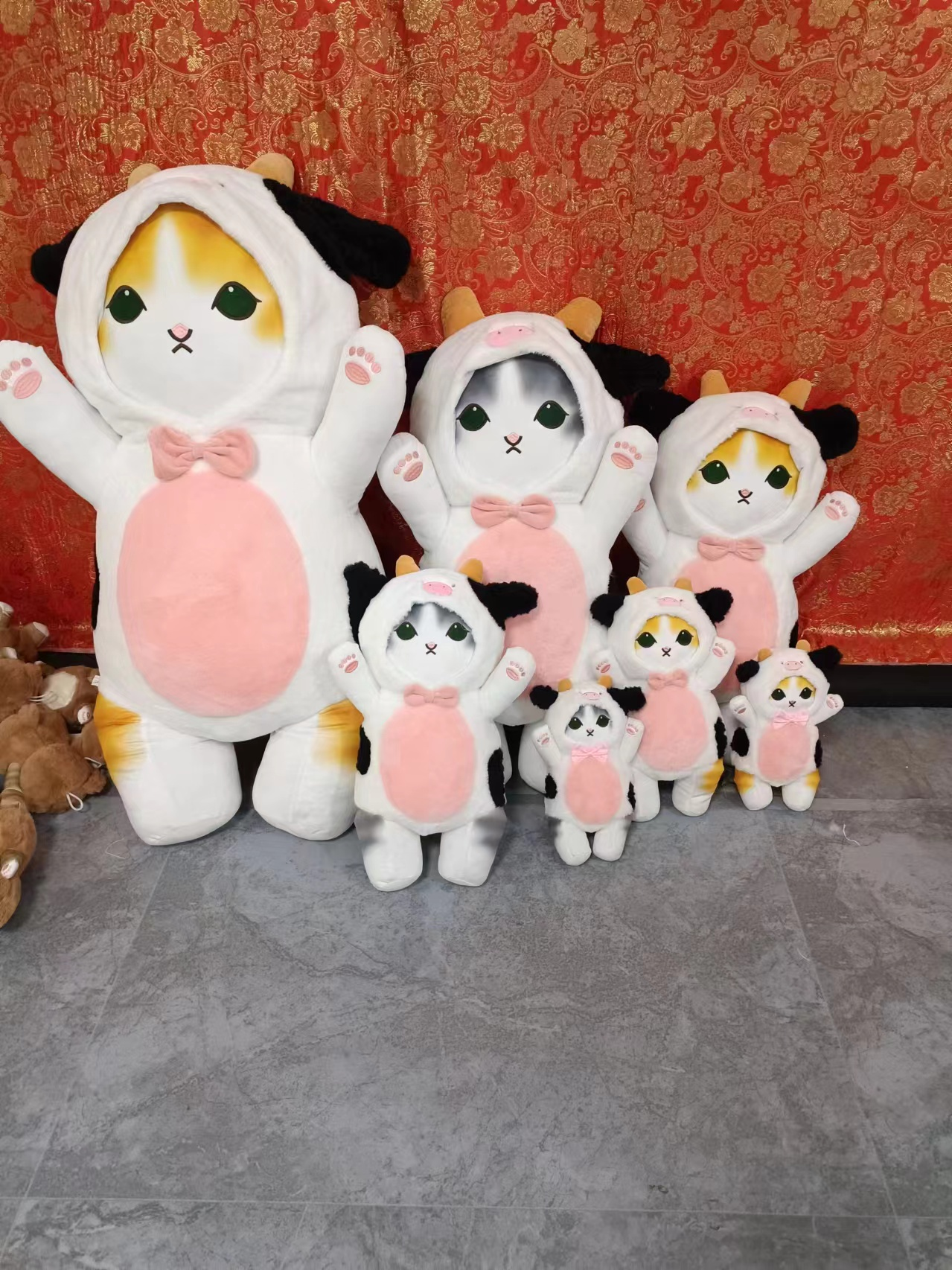 Toys, plush toys, doll factory, direct delivery, toy cows, transformed throw pillows, cat dolls, doll factory, direct delivery