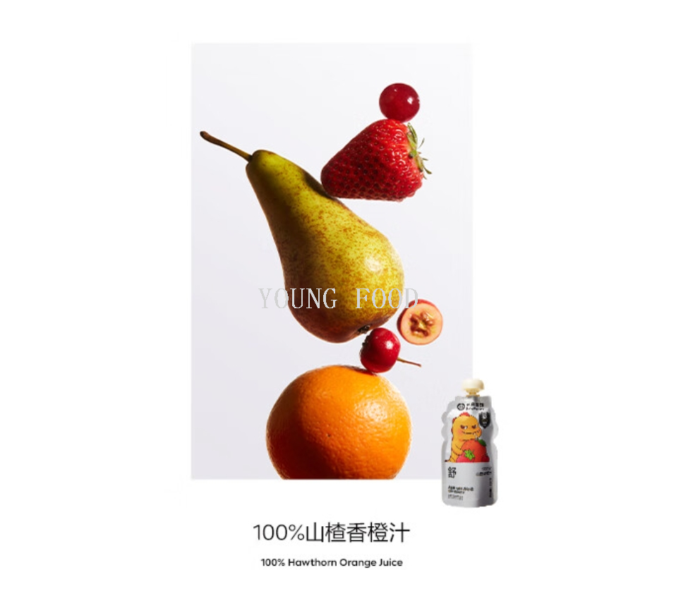 包邮！零食手办100%纯橙汁哥斯达黎加橙果汁 西梅120g详情21