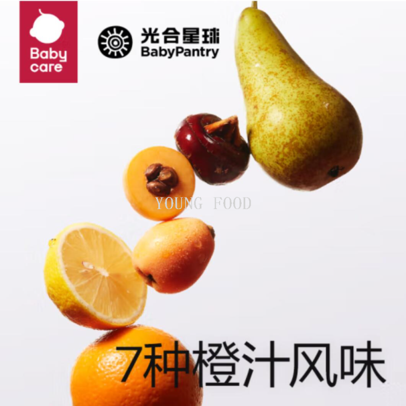 包邮！零食手办100%纯橙汁哥斯达黎加橙果汁 西梅120g细节图