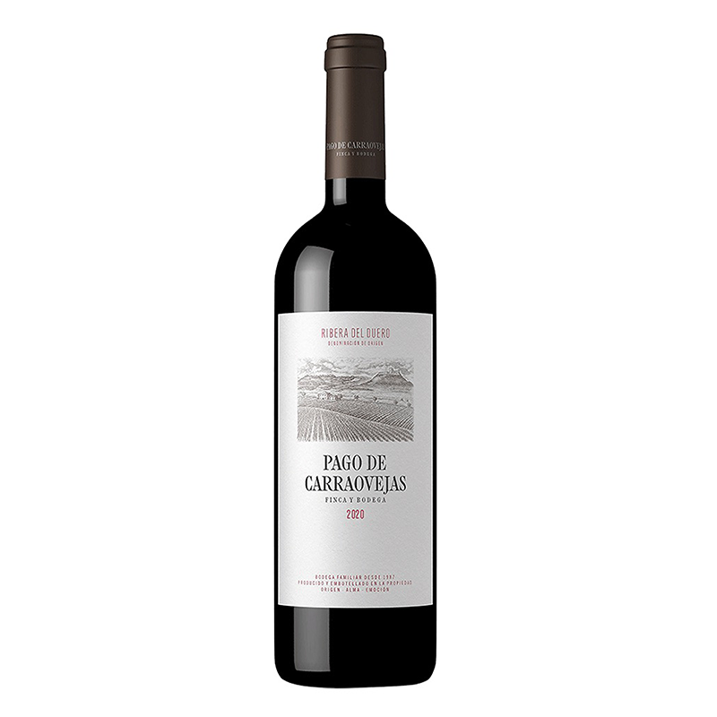 PAGO DE CARRAOVEJAS, a renowned Spanish winery imported in its original bottle, offers a high-end dry red wine from the Douro Valley aged wine. It is available for gifting and comes in stock Item Picture