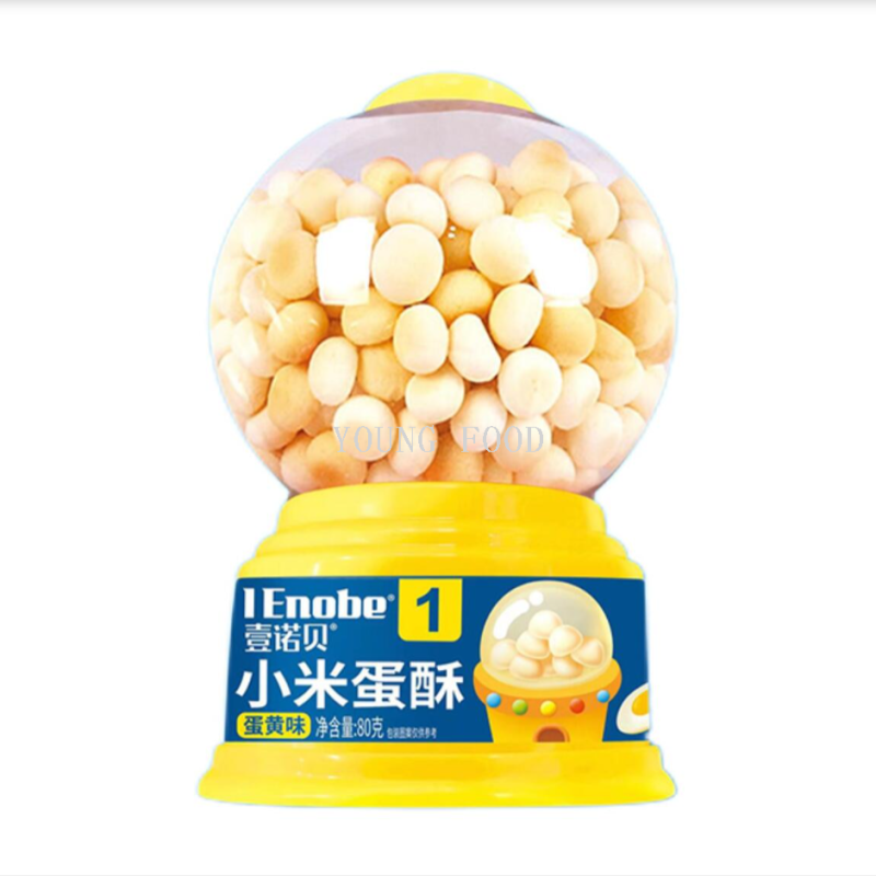 包邮！壹诺贝扭蛋机小米蛋酥-水果味90g AQUARTE儿童辅食零食手办