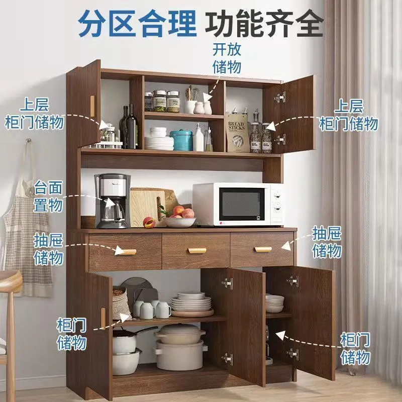 收纳柜/楠竹竹家具白底实物图