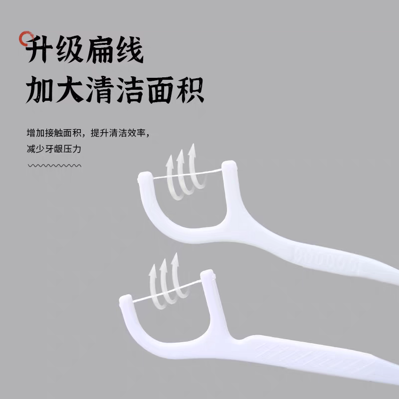 牙签、牙线实物图