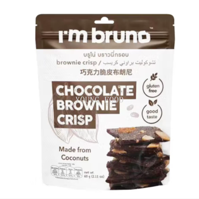 包邮！泰国脆皮布朗尼糕点60g SPIRITOZZI进口休闲零食糕点手办