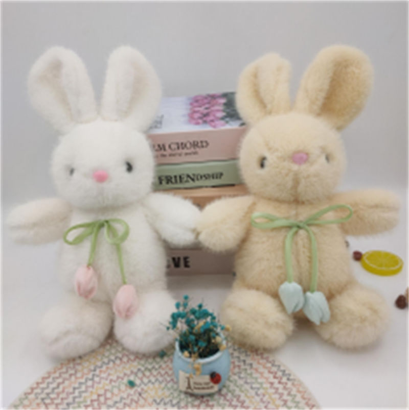 Toys, plush toys, dolls, factory direct delivery, plush toys, eyelids, happy rabbits, tulip style dolls, factory direct delivery