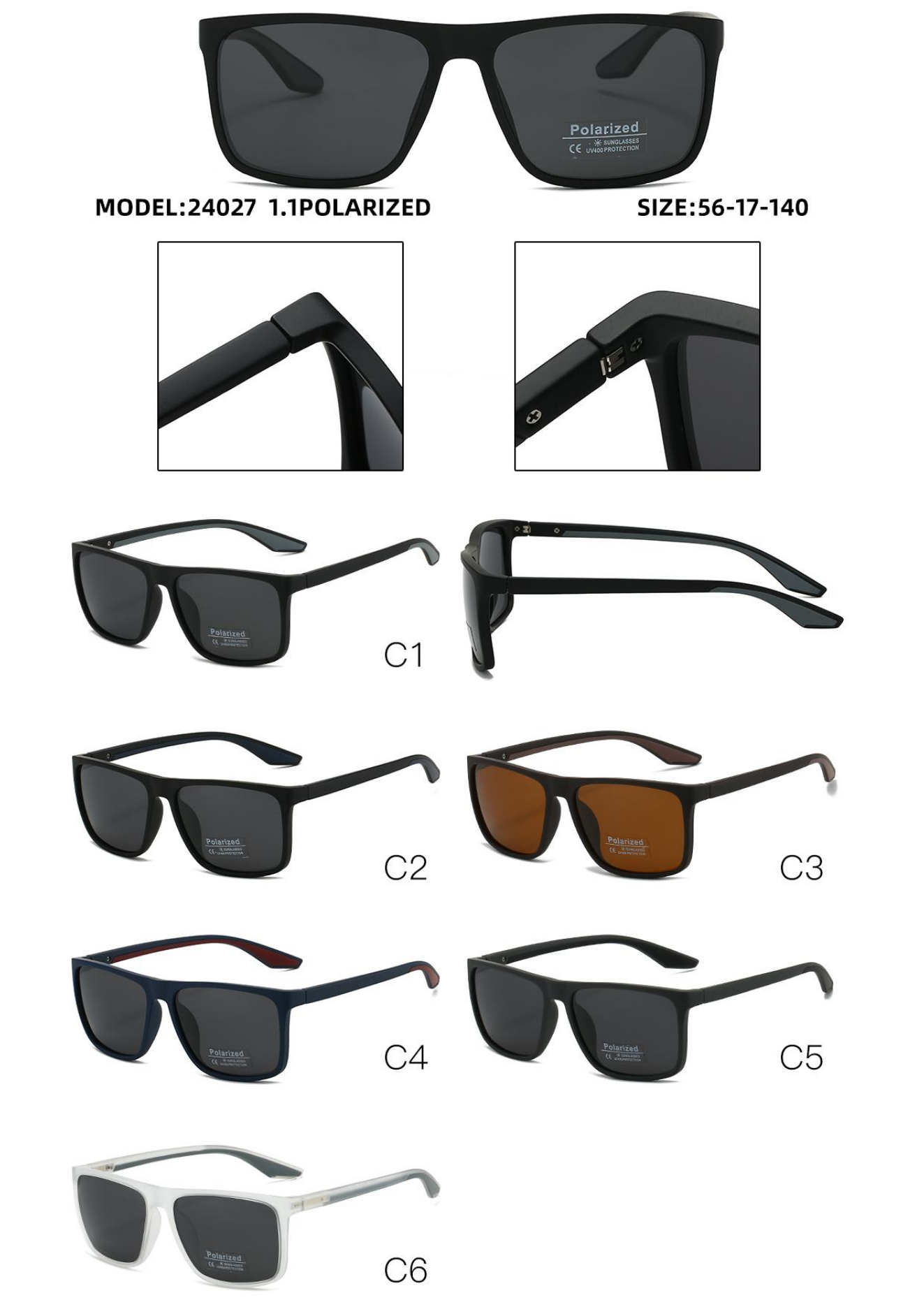 偏光太阳镜现货细节图