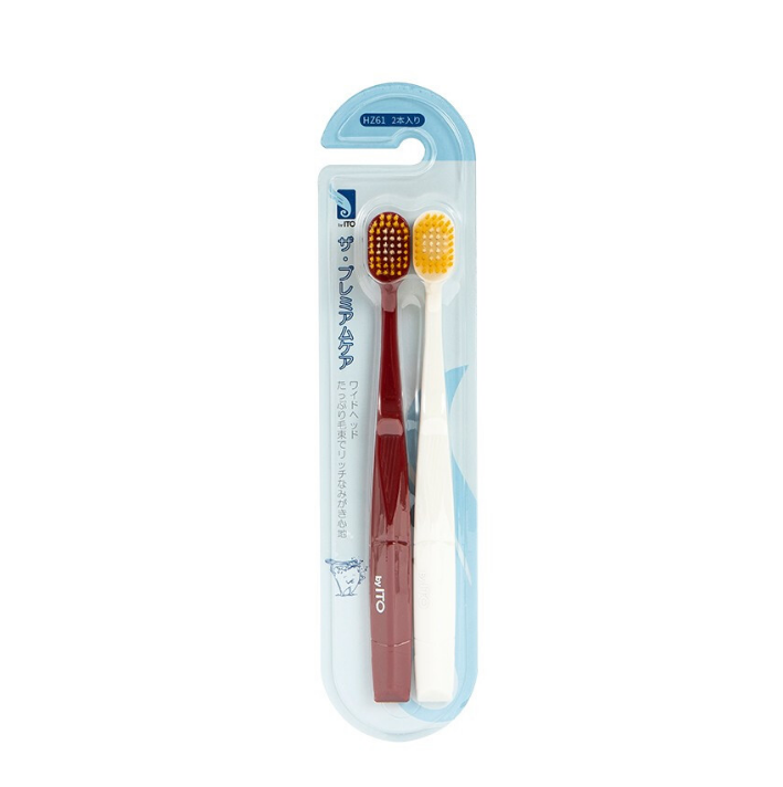 包邮！byITO软毛牙刷两支装HZ61海豹宝宝口腔清洁洗护用品穿戴甲详情2