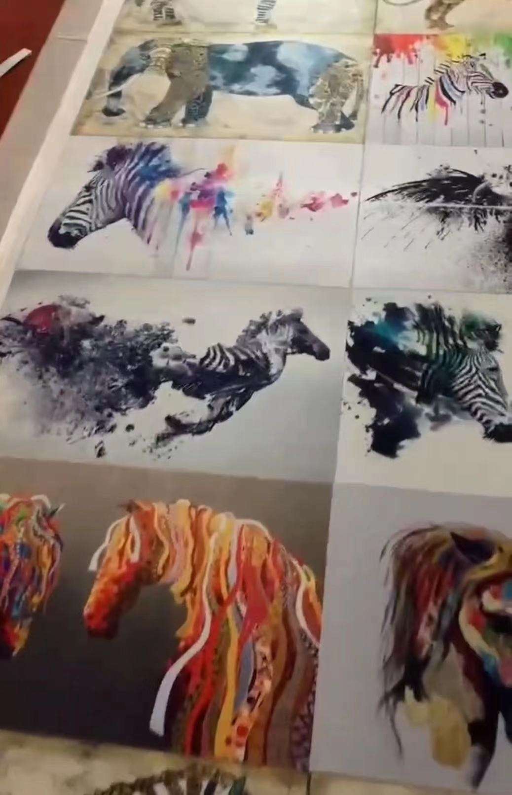 50*80硅胶动物进门垫现代简约长条卧室客厅地毯地垫