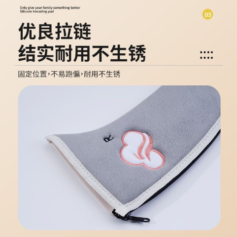 智能马桶专用坐垫秋冬通用拉链款自动马桶套家用坐便圈毛绒坐垫0358详情4