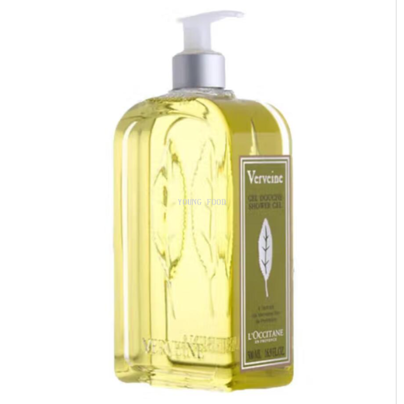 包邮！法国欧舒丹清新马鞭草香氛沐浴啫喱500ml 魅世美肌个清洗护