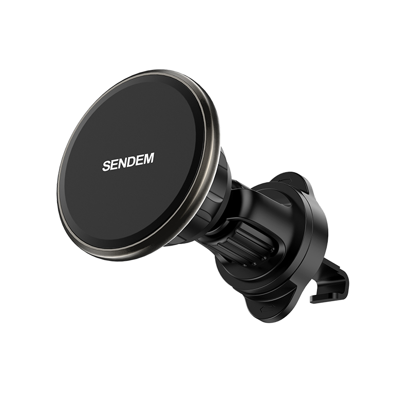 The Escort series of vehicle-mounted brackets, universal air outlet magnetic vehicle-mounted brackets, box-packed aviation zinc alloy