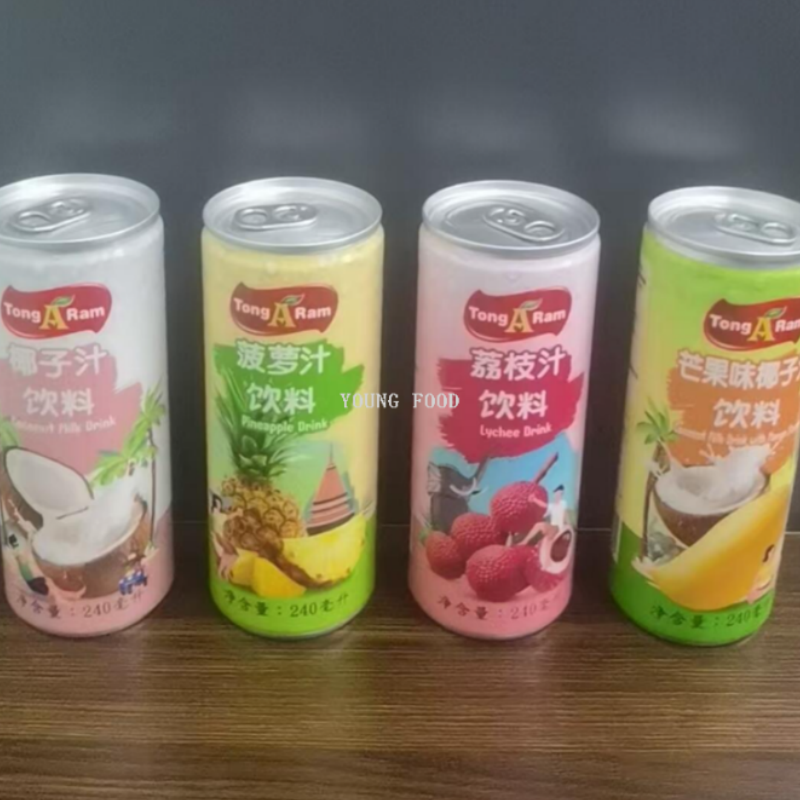 包邮！进口休闲零食饮料果汁SILLY SOUR泰国热带水果汁汁240ml