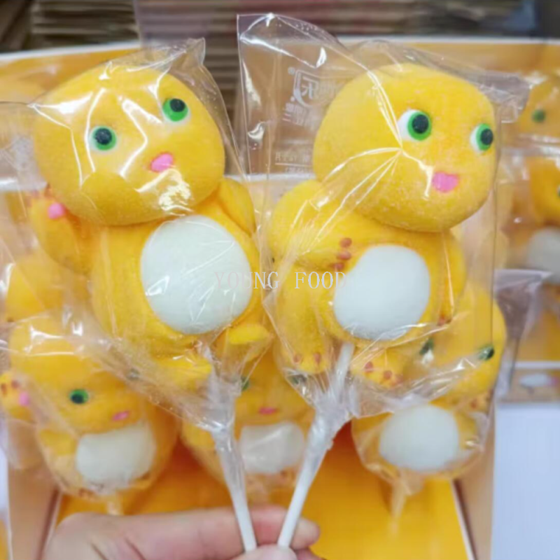 包邮！今馋乐3D奶龙形棉花糖40g DAN SUKKER儿童零食休闲食品糖果