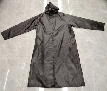 单色男款女款户外运动长款雨衣长雨衣详情2