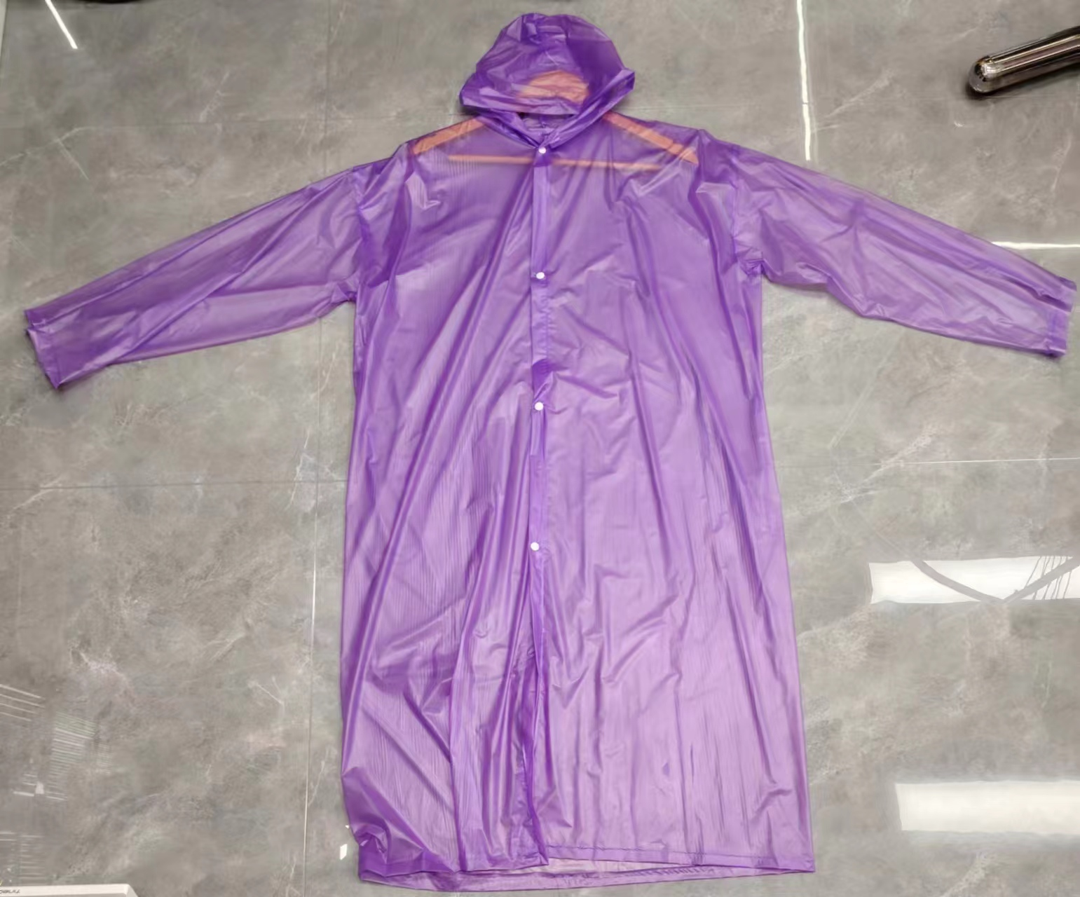 PVC男女户外运动长雨衣