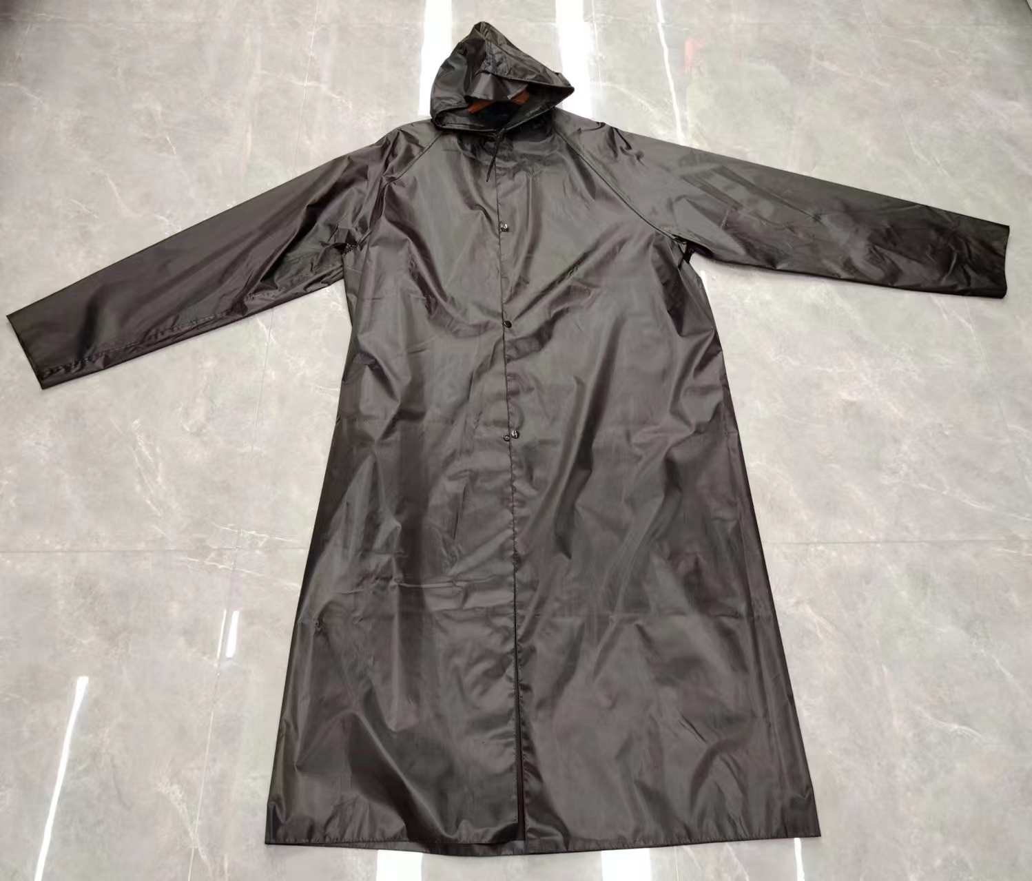 单色男款女款户外运动长款雨衣长雨衣