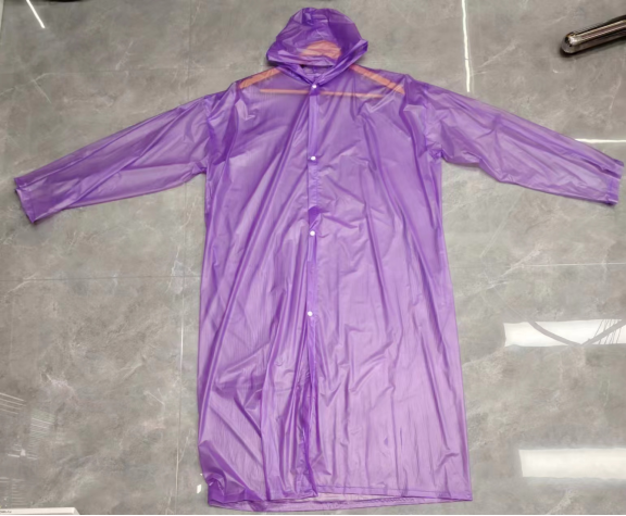 PVC男女户外运动长雨衣详情1