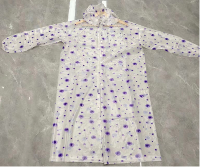 多色PVC雨衣男款女款户外运动登山长雨衣详情2
