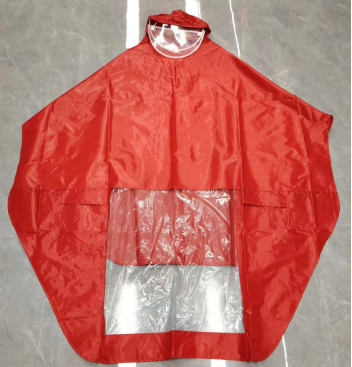 多色男款女款户外运动电动车雨披单人电车雨披双帽檐详情1