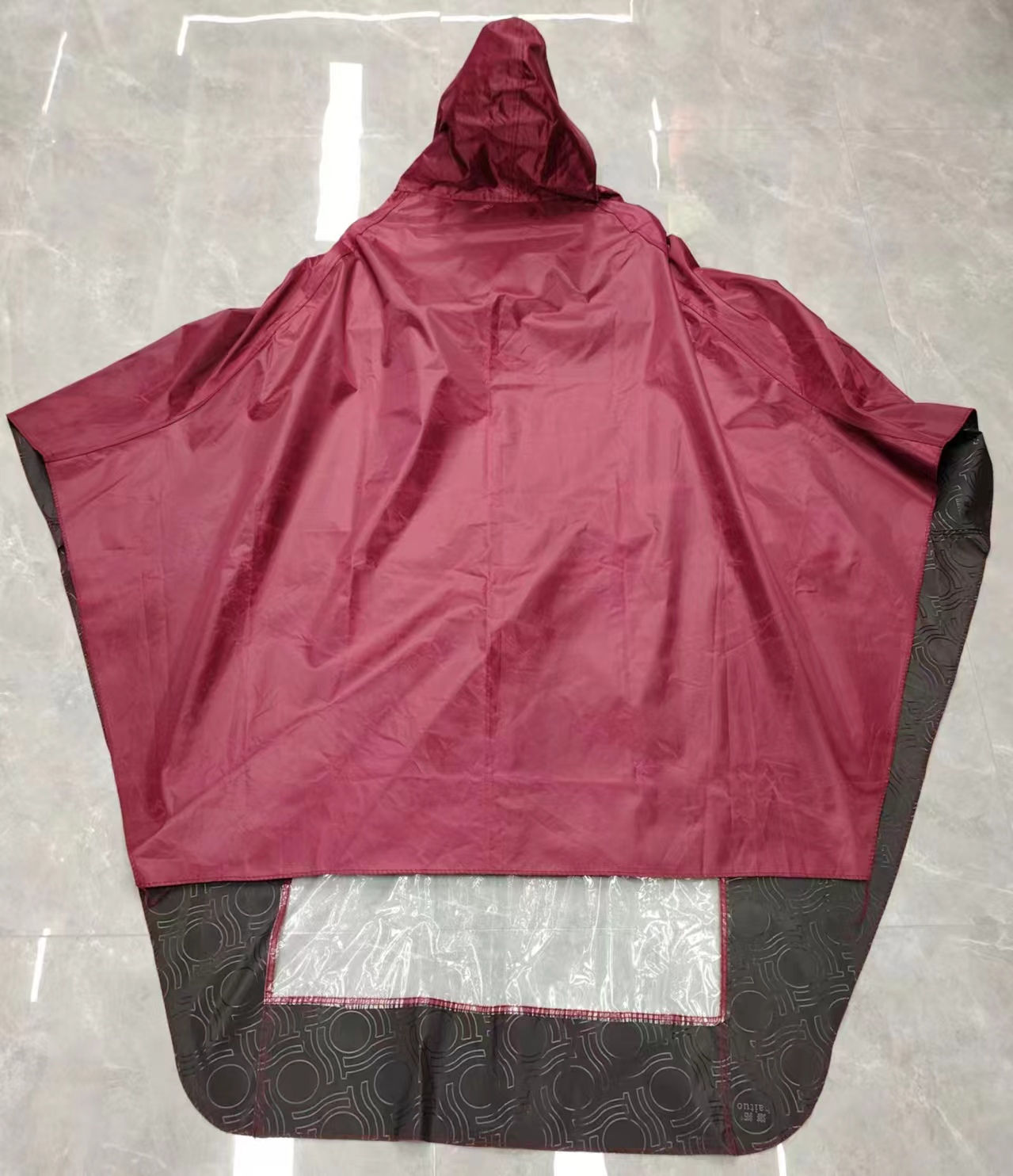 多色男款女款户外运动电动车雨披单人电车雨披产品图