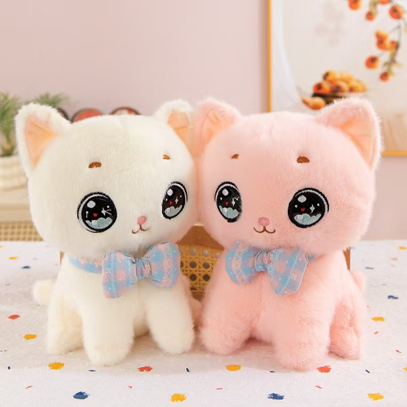 Toys, plush toys, doll factory, direct delivery of figurines, toys, bow ties, cat dolls