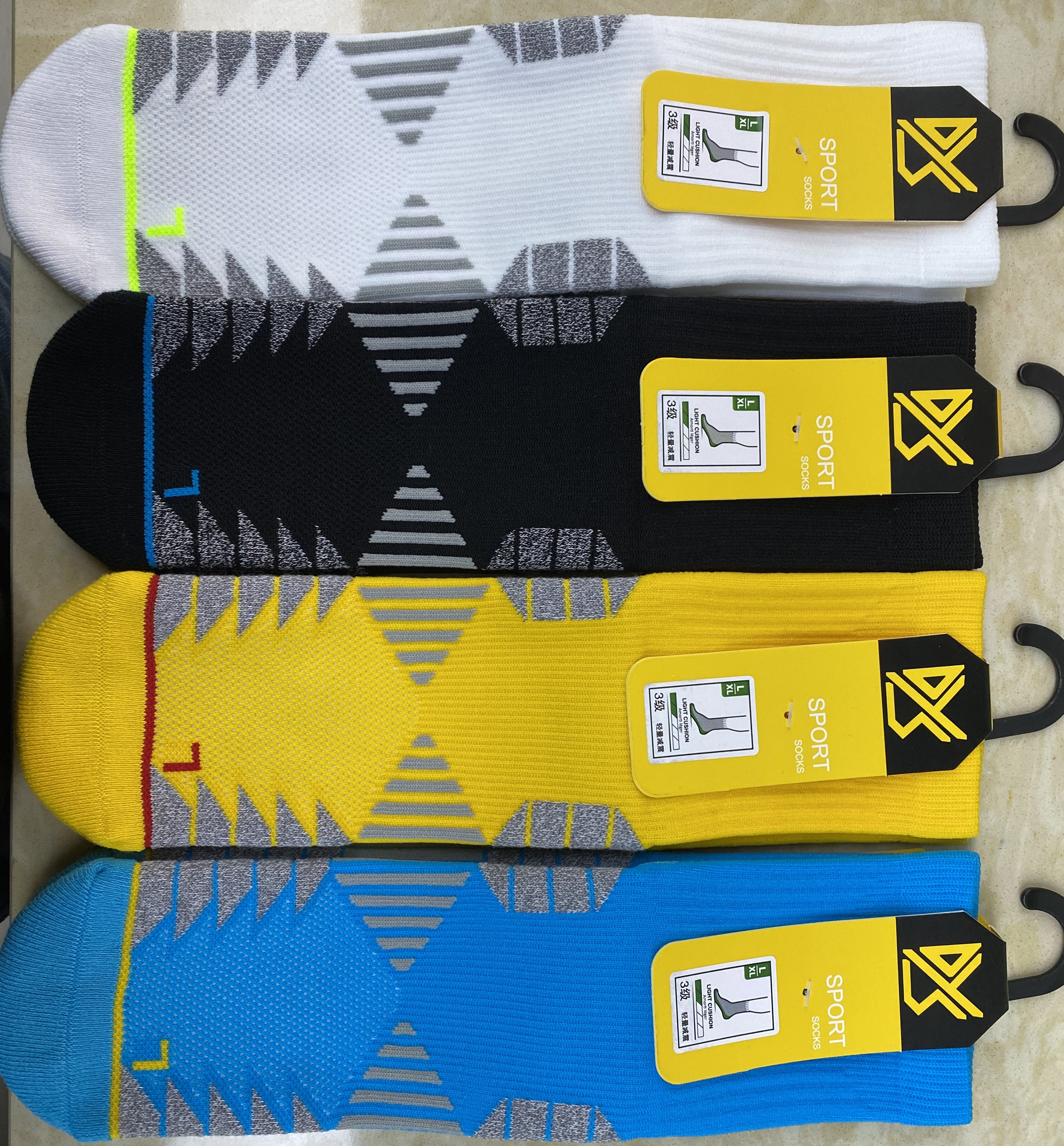 Spring And Summer New Sporty And Casual Cotton Socks, Pure Cotton Socks For Men And Women, Long And Trendy Pure Cotton Socks, Men's Long Casual Breathable And Comfortable Socks