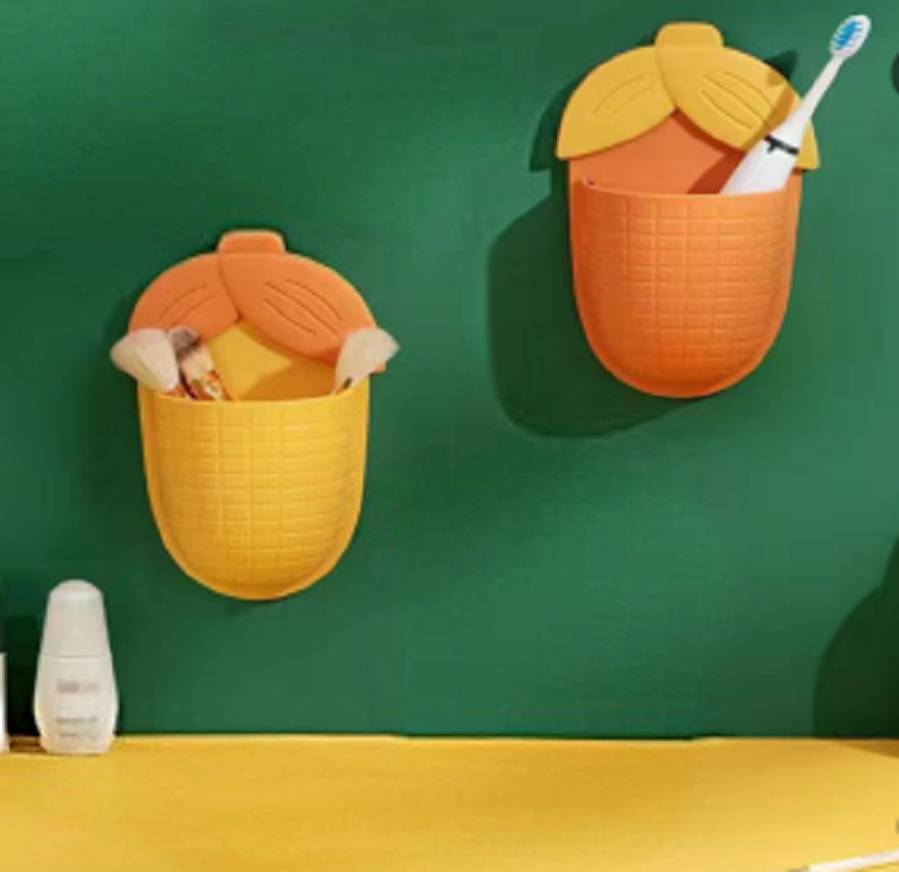 Factory direct sales MF5-05 corn wall-mounted storage box, storage box, cartoon storage box, storage and organization details Picture
