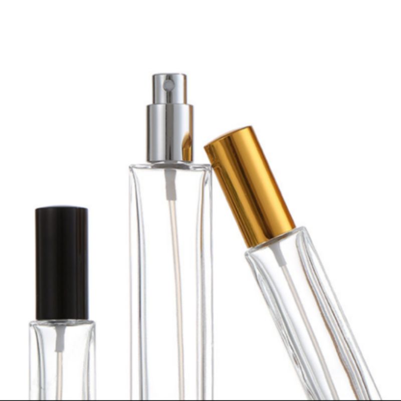 水透明玻璃瓶5/100ML方形香水瓶空瓶补水喷雾便携分装01