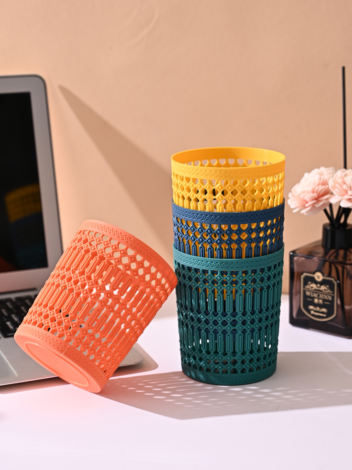 Factory direct sales MF5-6839 round pen holder stationery storage desktop storage