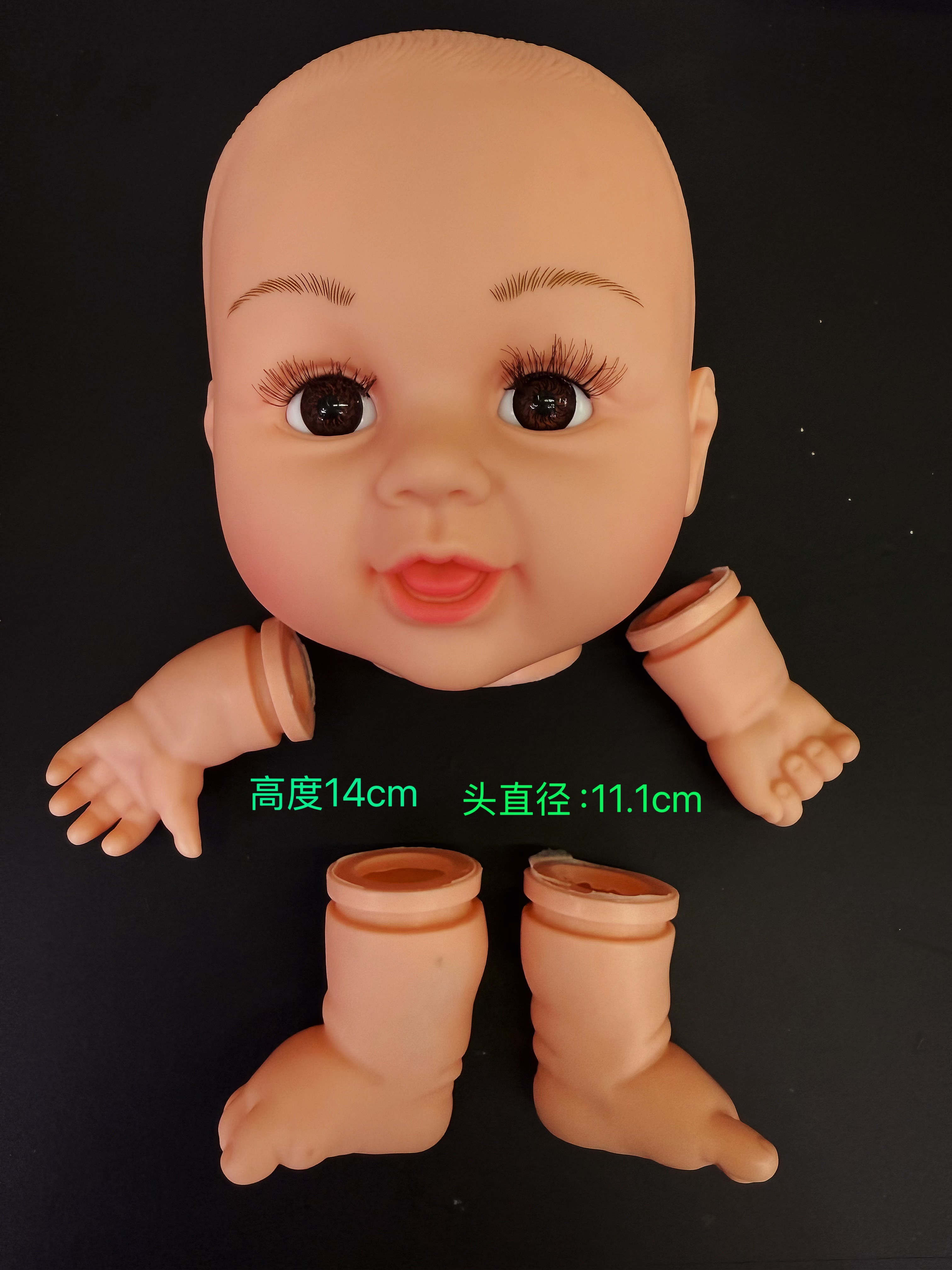 Enmascarar muñecas diademas manos y pies emulación ojos pestañas enmascarar juguetes muñecas sleeping sleeping cabeza Application Scenario
