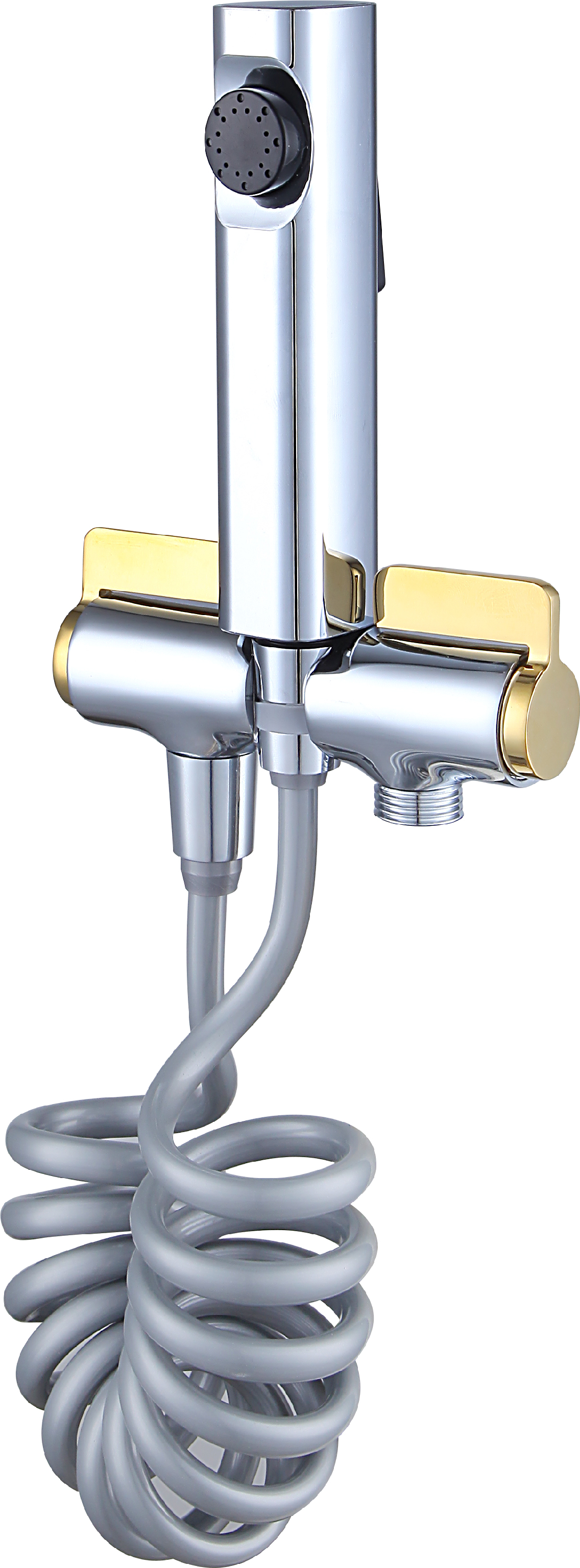 Toilet with spray gun, small shower head, spray gun, toilet flushing, balcony, extended bathroom, universal small spray gun, handheld details Picture