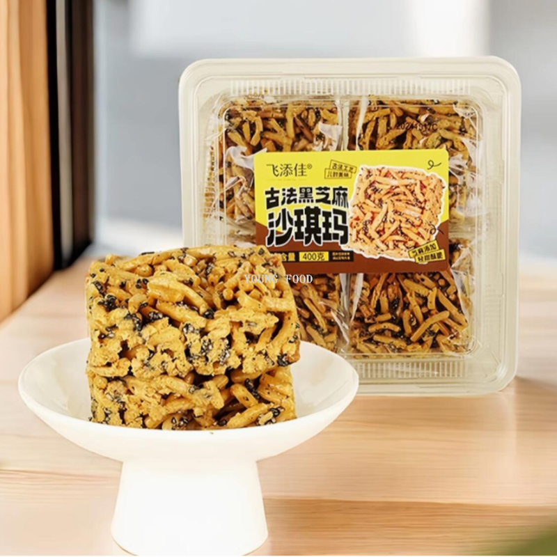 包邮！飞添佳古法粗粮沙琪玛400g 休闲零食CLUSTERCRISP糕点茶点