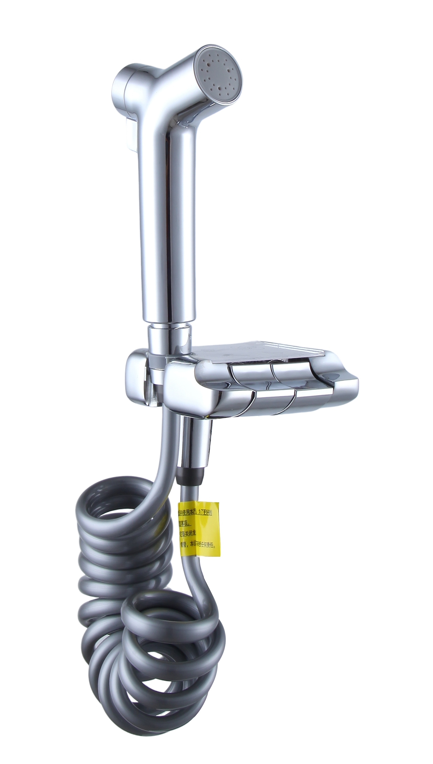 Bathroom pressurized flushing device, toilet companion, washing tool, toilet cleaning spray gun, high-pressure faucet