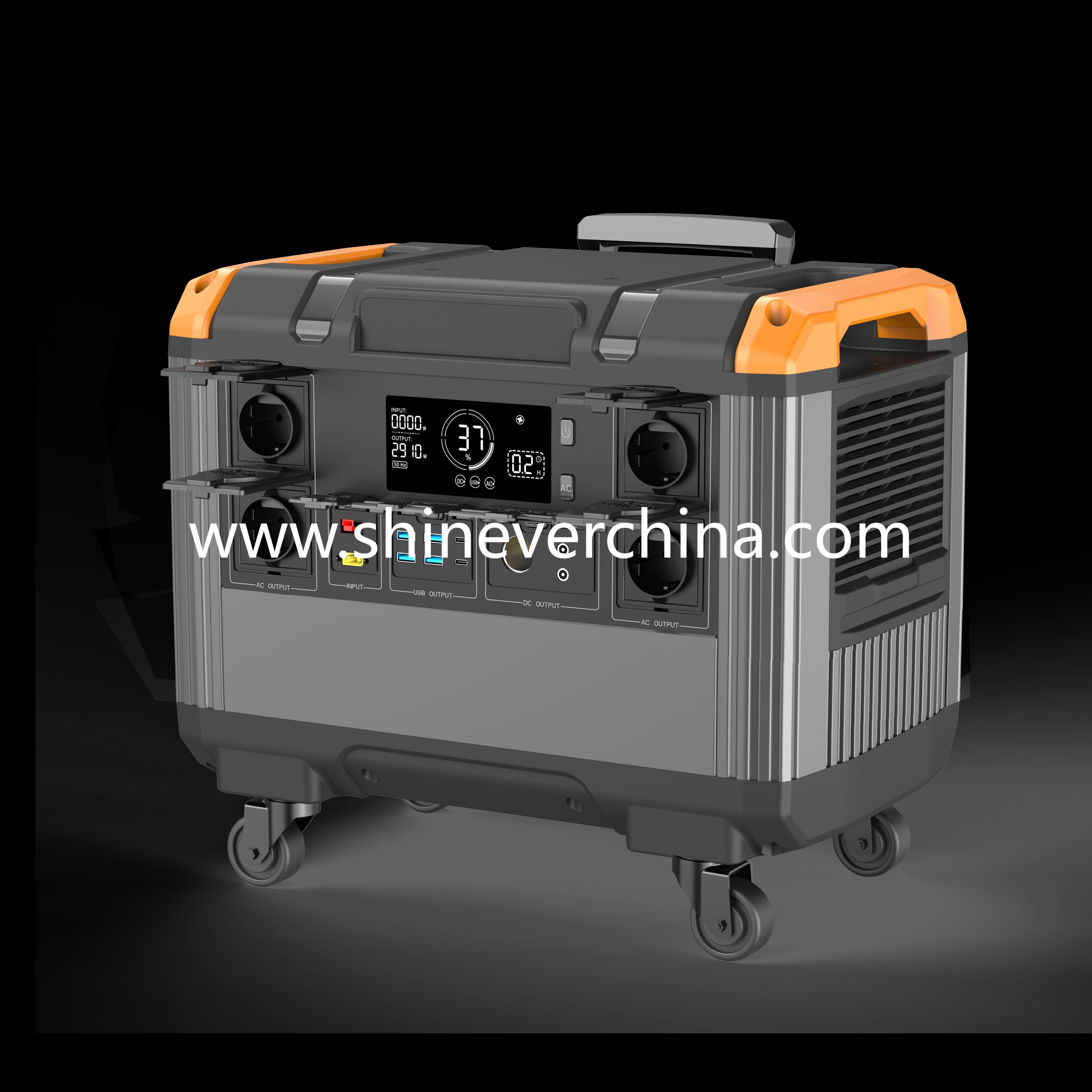 Shinever 大功率户外家用便携式储能电源高质量蓄电池 3000W Protable Power Station