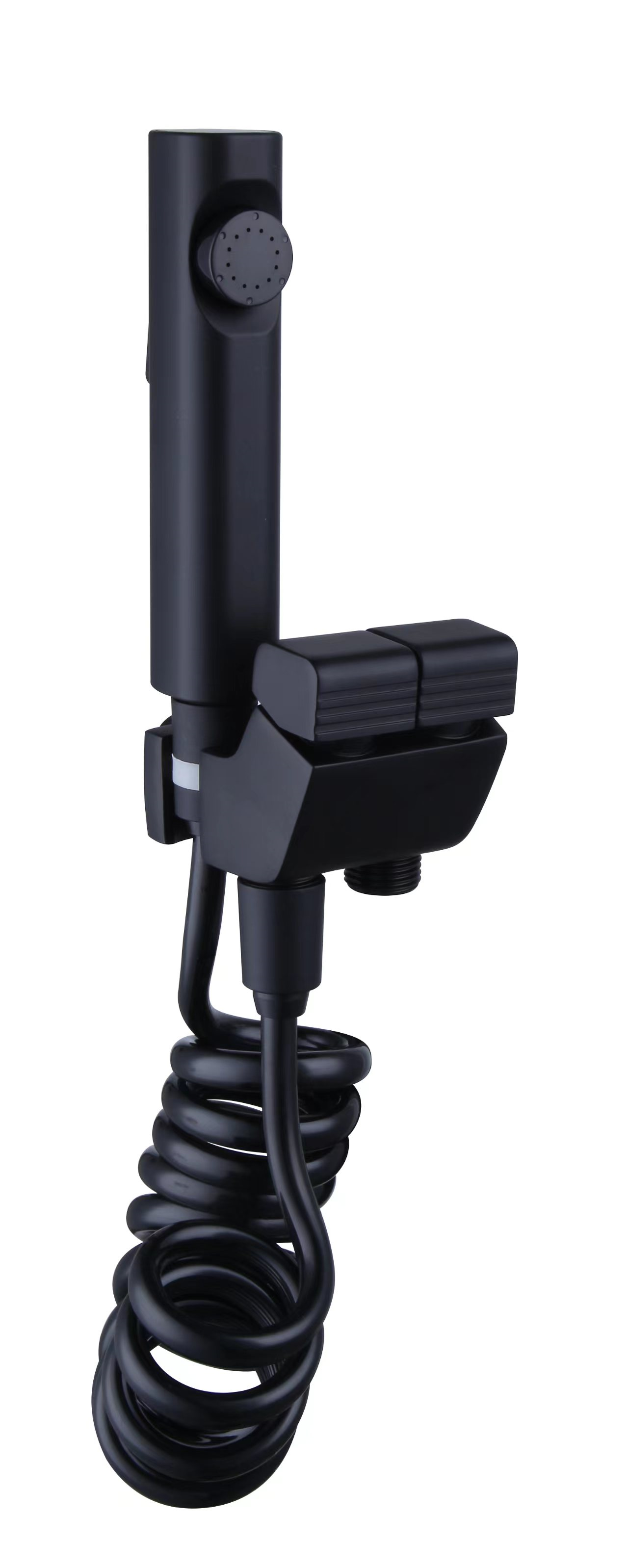Toilet with spray gun, small shower head, toilet flushing, balcony extended bathroom, universal small spray gun, handheld details Picture
