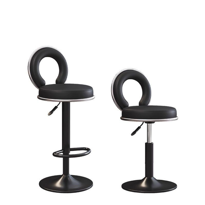 Bar stools 2025 new model home high stools, adjustable stools, rotating bar stools, front desk high stools, high backrest chairs Item Picture