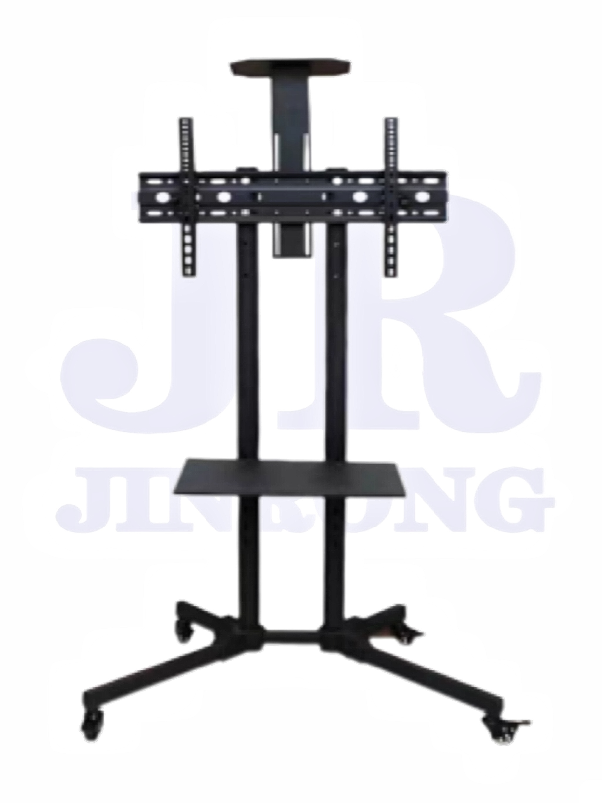 Universal multi-functional TV hanger, TV rack, TV accessories and attachments save space and are easy to install