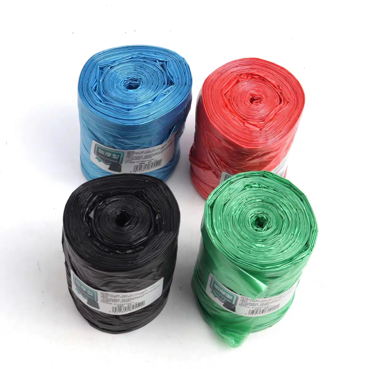 1607滴水不漏大卷垃圾袋全新料加厚垃圾袋20只左右家用一次性垃圾袋产品图